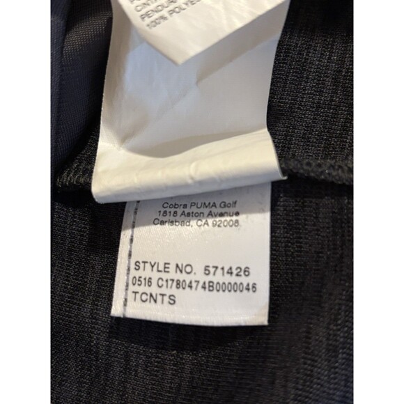 Puma Men’s Golf Power Warm Knit Vest 1/4 Zip Performance Navy Blue Size XL - Picture 9 of 10